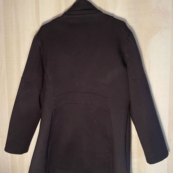 Andrew Marc black fleece coat jacket, size XXL - Picture 13 of 13